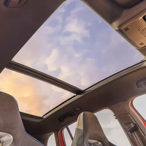 Panoramic sunroof