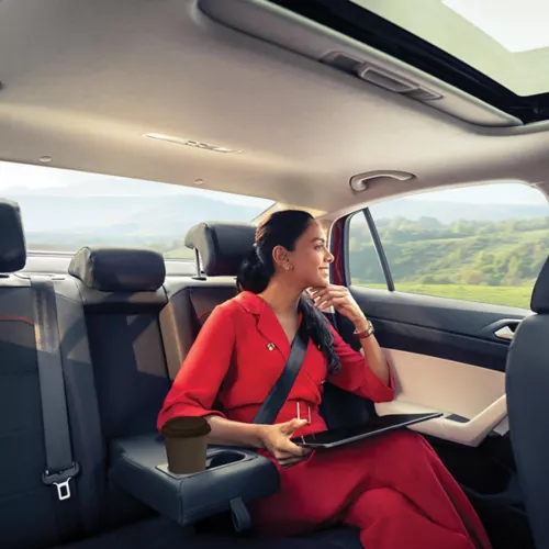 Ventilated Leather Seats with Electric Adjustment