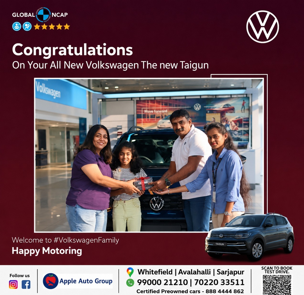 Volkswagen Happy Customer